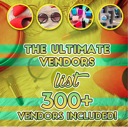 The Ultimate Vendor List (Over 300 Vendors) (Instantly Emailed)